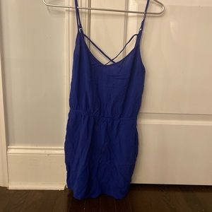 dark blue romper